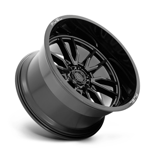 22x12 fuel off-road d760 clash gloss black wheel 6x5.5 bolt pattern 44mm offset