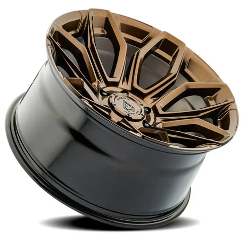 20x10 arena wheel a116 cobra smoked bronze tint clear wheel 6x5.5 bolt pattern 18mm offset