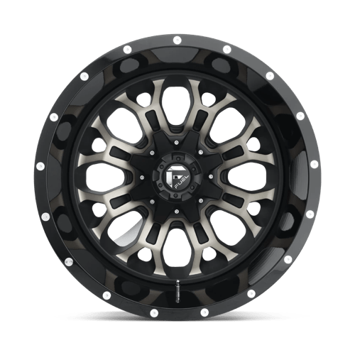 20x9 fuel off-road d561 crush gloss mach double dark tint wheel 6x5.5 bolt pattern 1mm offset