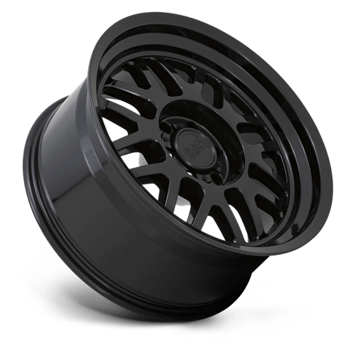 18x9 5 black rhino hard alloys dlt delta gloss black wheel 6x5.5 bolt pattern 12mm offset