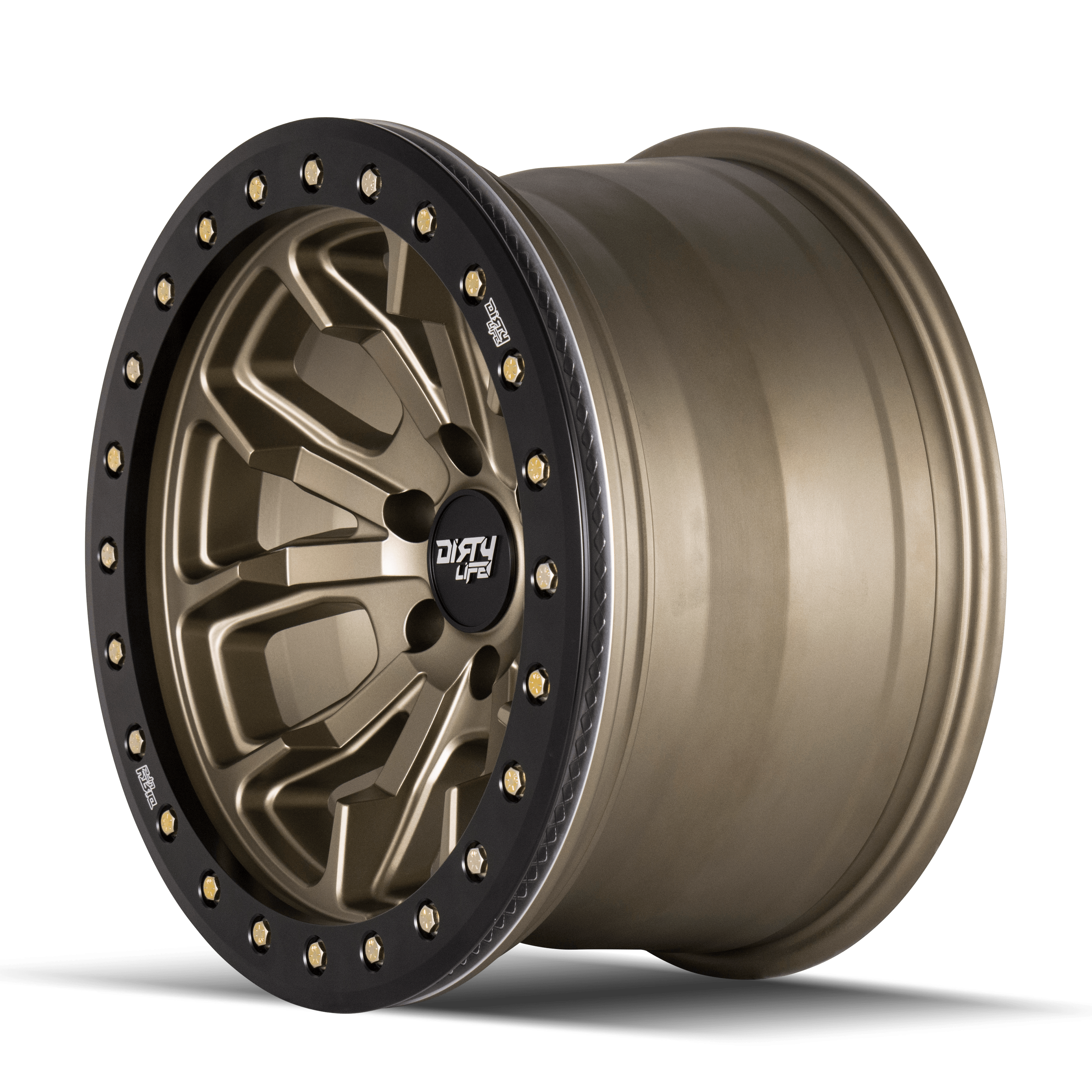 17x9 dirty life dt 1 satin bronze wheel 6x5.5 bolt pattern 12mm offset