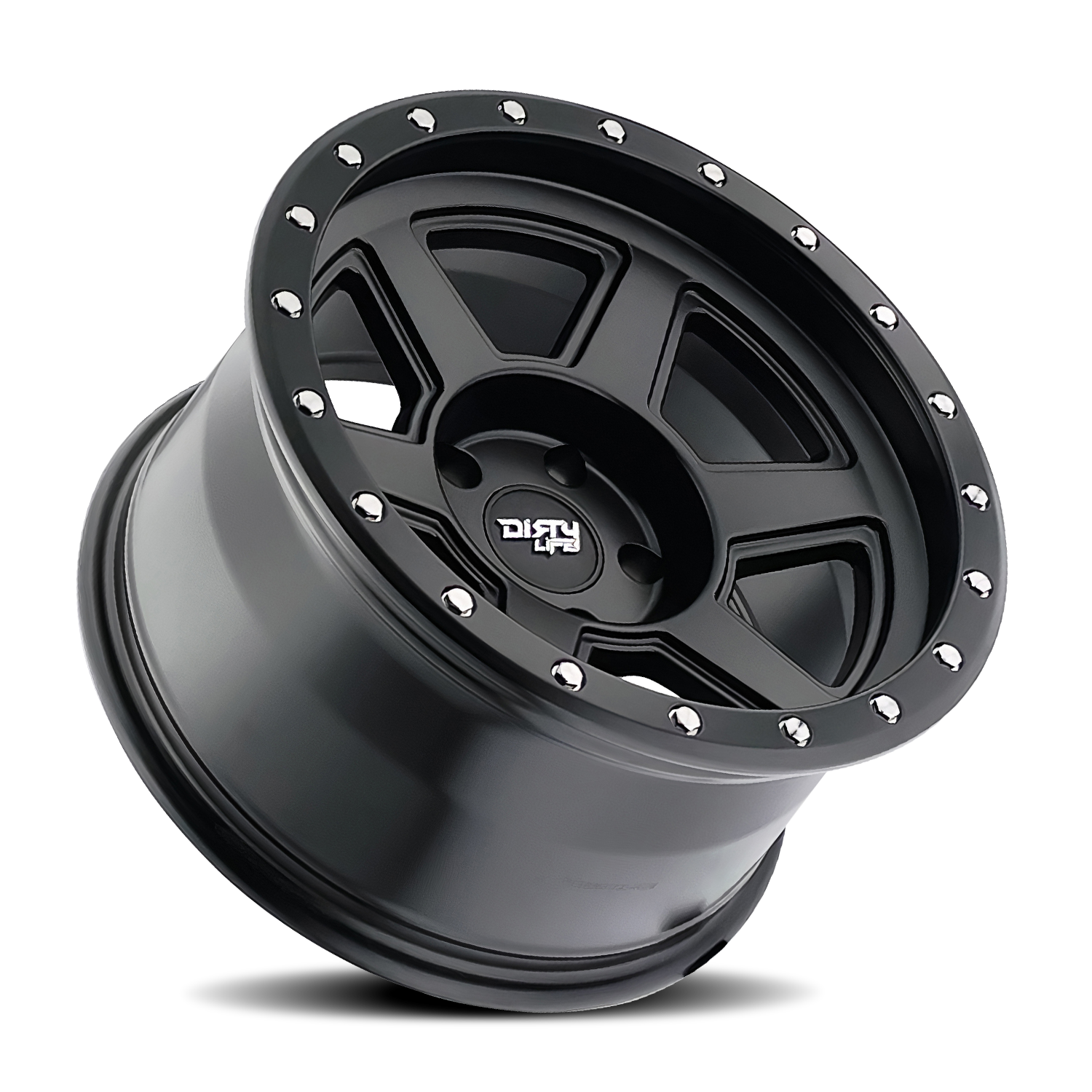18x9 dirty life compound matte black wheel 6x5.5 bolt pattern 12mm offset