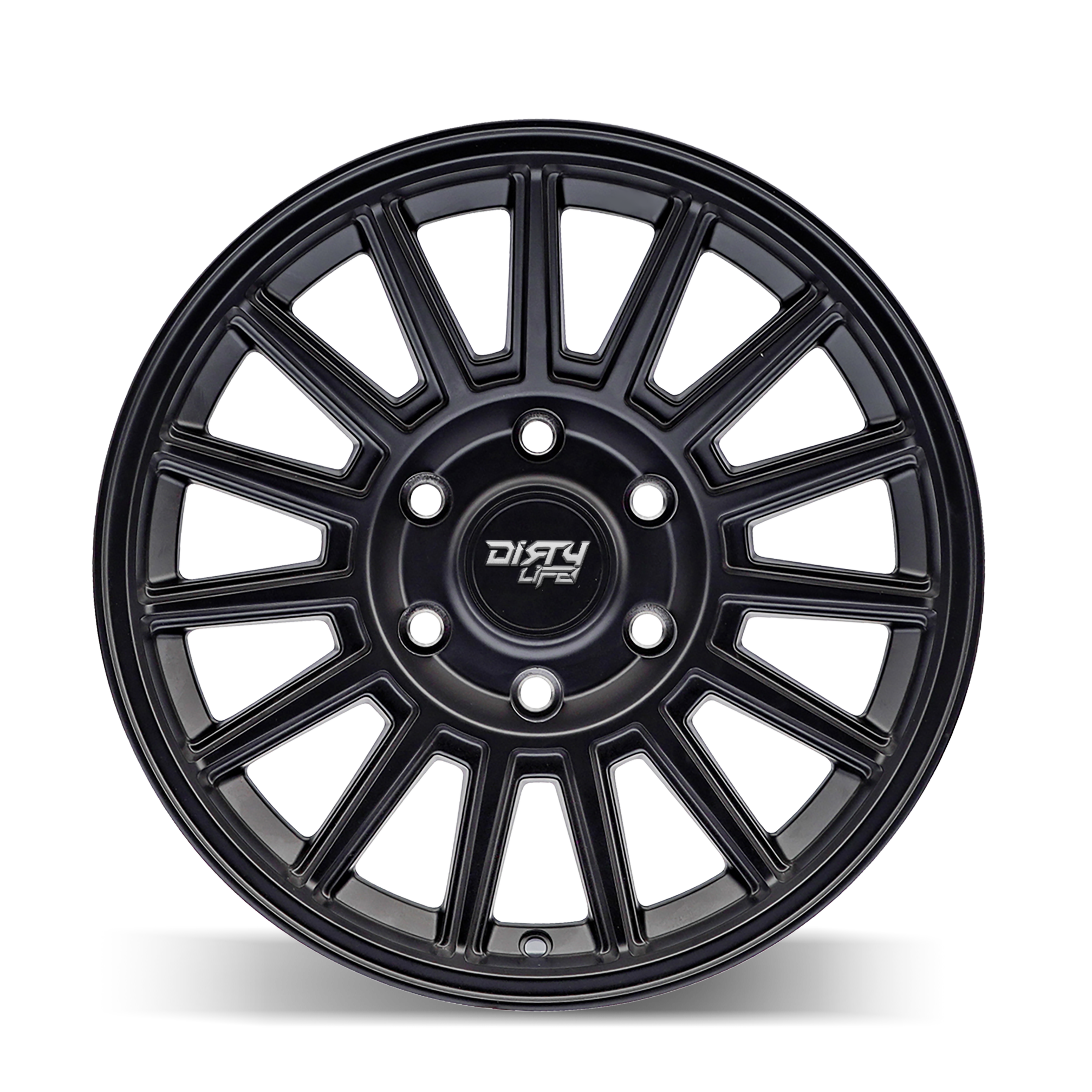 17x8 5 dirty life journey satin black wheel 6x5.5 bolt pattern 0mm offset