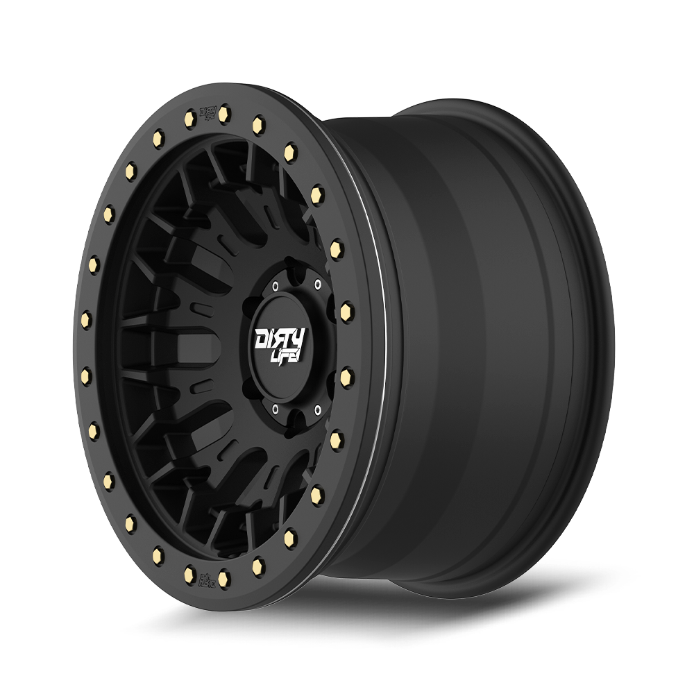 17x9 dirty life dt 3 satin black wheel 6x5.5 bolt pattern 12mm offset