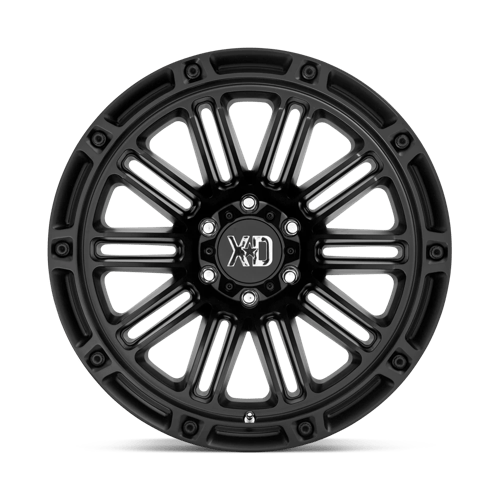 20x12 xd wheels xd846 double deuce satin black wheel 6x5.5 bolt pattern 44mm offset