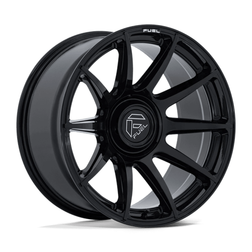 20x10 Fuel Off-Road FC906 Halo Gloss Black Wheel 6x5.5 Bolt Pattern -18mm Offset