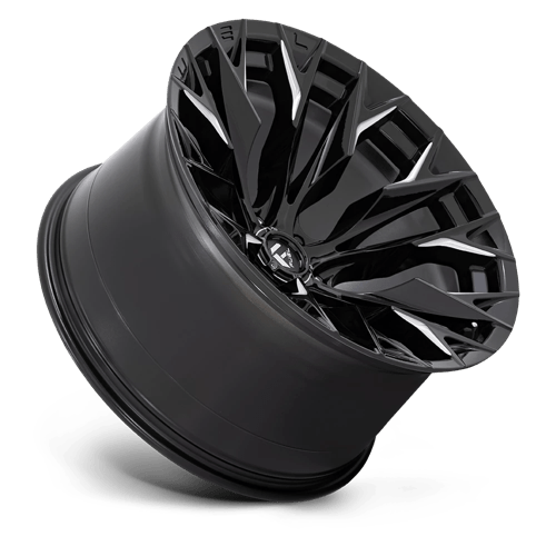 22x12 fuel off-road d803 flame gloss black milled wheel 6x5.5 bolt pattern 44mm offset