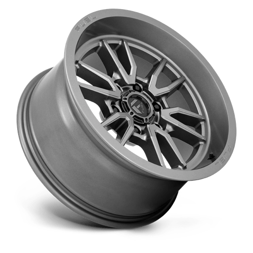 17x9 fuel off-road d789 clash gunmetal wheel 6x5.5 bolt pattern 12mm offset