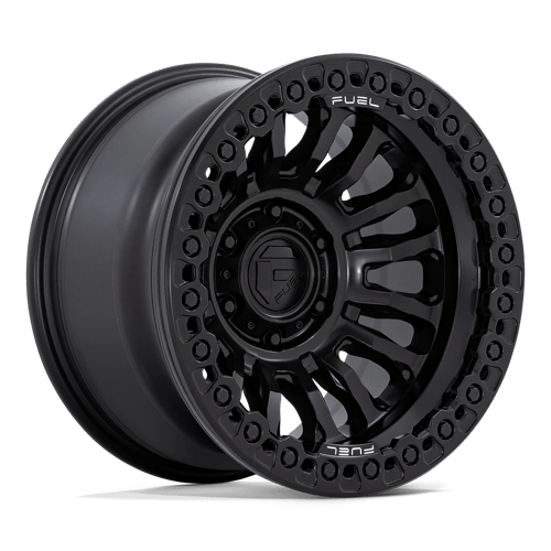 17x9 fuel off-road fc125 rincon blackout beadlock wheel 6x5.5 bolt pattern 38mm offset