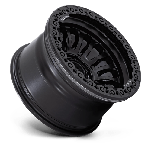 17x9 fuel off-road fc125 rincon blackout beadlock wheel 6x5.5 bolt pattern 38mm offset