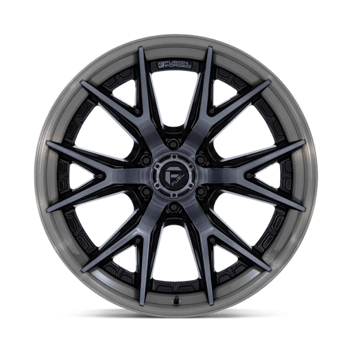 20x9 fuel off-road fc402 catalyst gloss black brushed dark tint wheel 6x5.5 bolt pattern 20mm offset