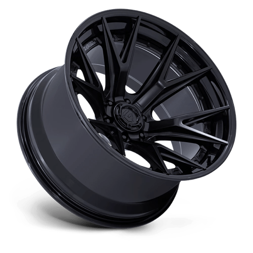 22x12 fuel off-road fc402 catalyst matte black w gloss black lip wheel 6x5.5 bolt pattern 44mm offset