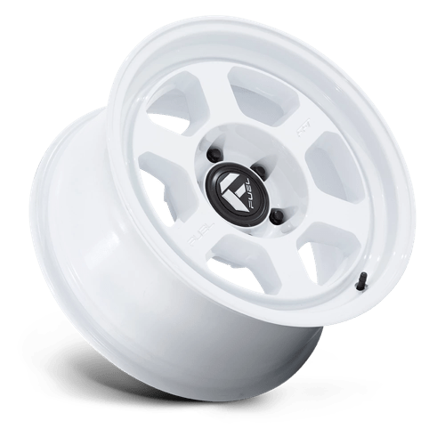 17x8 5 fuel off-road fc860 hype gloss white wheel 6x5.5 bolt pattern 10mm offset