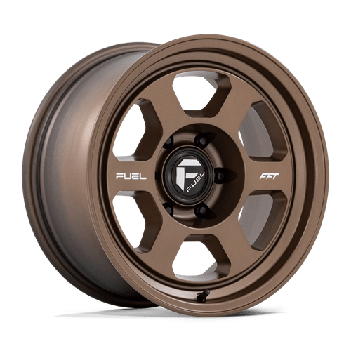 18x8 5 fuel off-road fc860 hype matte bronze wheel 6x5.5 bolt pattern 10mm offset