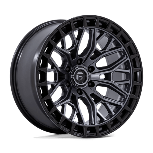 20x9 fuel off-road fc869 sigma matte gunmetal w m blk lip wheel 6x5.5 bolt pattern 1mm offset