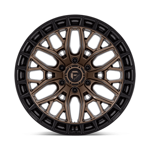 20x9 fuel off-road fc869 sigma matte bronze w m blk lip wheel 6x5.5 bolt pattern 1mm offset