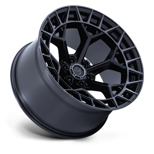 17x9 fuel off-road fc873 charger gloss black brushed dark tint wheel 6x5.5 bolt pattern 12mm offset