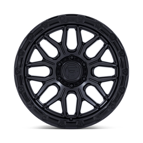 17x9 fuel off-road fc881 surge matte black w gloss black lip wheel 6x5.5 bolt pattern 12mm offset