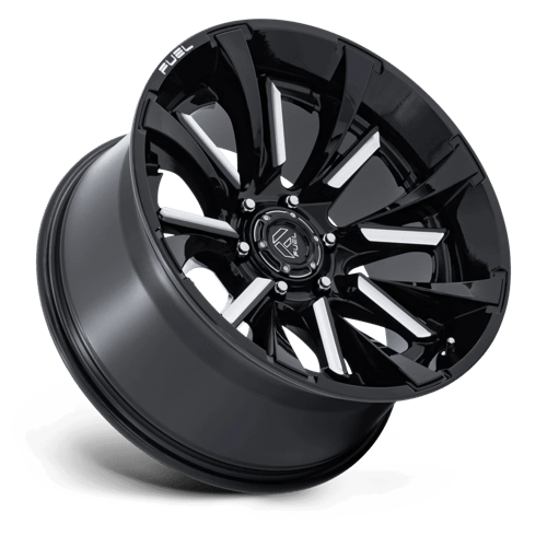 22x10 fuel off-road fc895 tantrum gloss black milled wheel 6x5.5 bolt pattern 18mm offset