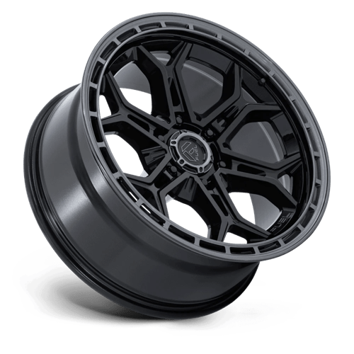 20x9 fuel off-road fc896 heathen gloss black gloss gunmetal lip wheel 6x5.5 bolt pattern 1mm offset