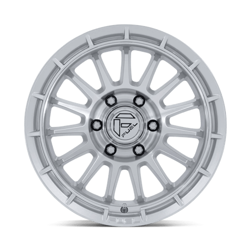 17x9 fuel off-road fc905 ascend gloss silver w machined face wheel 6x5.5 bolt pattern 12mm offset