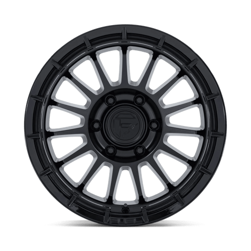 20x9 fuel off-road fc905 ascend matte black w gloss black lip wheel 6x5.5 bolt pattern 1mm offset