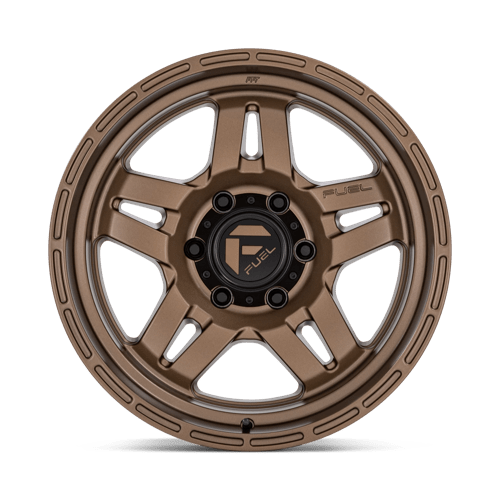 18x9 fuel off-road d800 oxide matte bronze wheel 6x5.5 bolt pattern 1mm offset