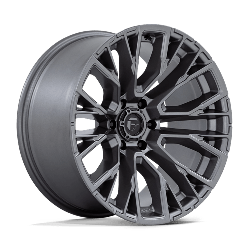 17x9 fuel off-road d848 rebar matte gunmetal wheel 6x5.5 bolt pattern 1mm offset