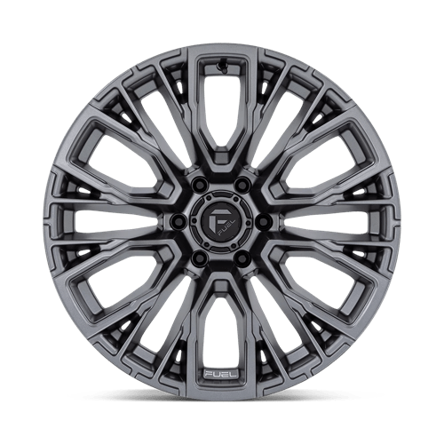 17x9 fuel off-road d848 rebar matte gunmetal wheel 6x5.5 bolt pattern 1mm offset