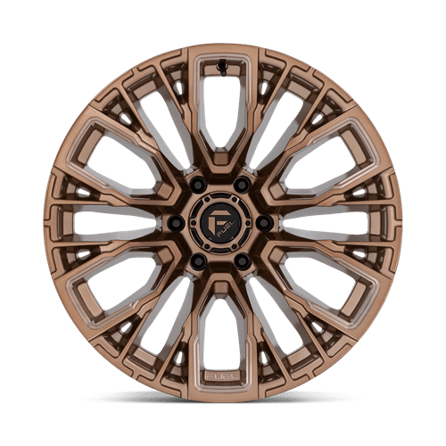 17x9 fuel off-road d850 rebar platinum bronze milled wheel 6x5.5 bolt pattern 12mm offset
