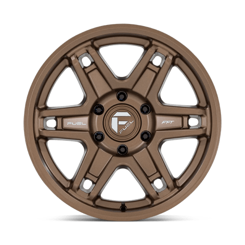 17x8 5 fuel off-road d837 slayer matte bronze wheel 6x5.5 bolt pattern 15mm offset