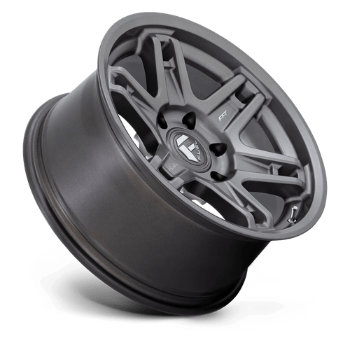 17x9 fuel off-road d838 slayer matte gunmetal wheel 6x5.5 bolt pattern 38mm offset