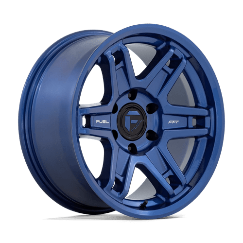 18x8 5 fuel off-road d839 slayer dark blue wheel 6x5.5 bolt pattern 15mm offset