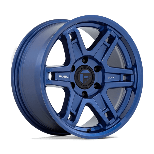 18x8 5 fuel off-road d839 slayer dark blue wheel 6x5.5 bolt pattern 1mm offset