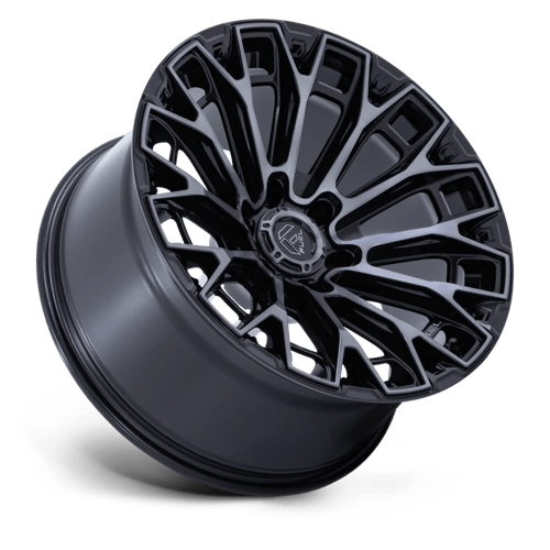 17x9 fuel off-road fc882 trax gloss black machined face dtcc wheel 6x5.5 bolt pattern 12mm offset