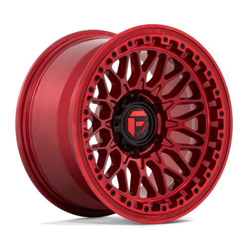 17x9 fuel off-road d758 trigger candy red wheel 6x5.5 bolt pattern 12mm offset