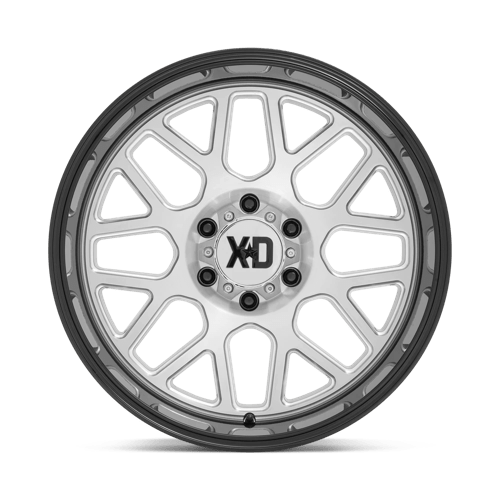 20x9 xd wheels xd849 grenade ii brushed milled w g black lip wheel 6x5.5 bolt pattern 0mm offset