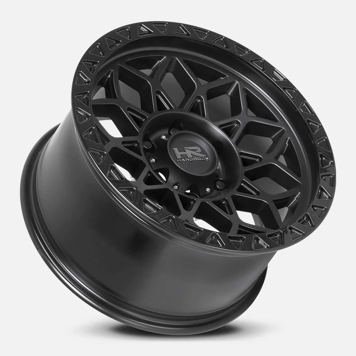 20x10 Hardrock Offroad H108 H108 Matte Black Wheel 6x5.5 Bolt Pattern -19mm Offset