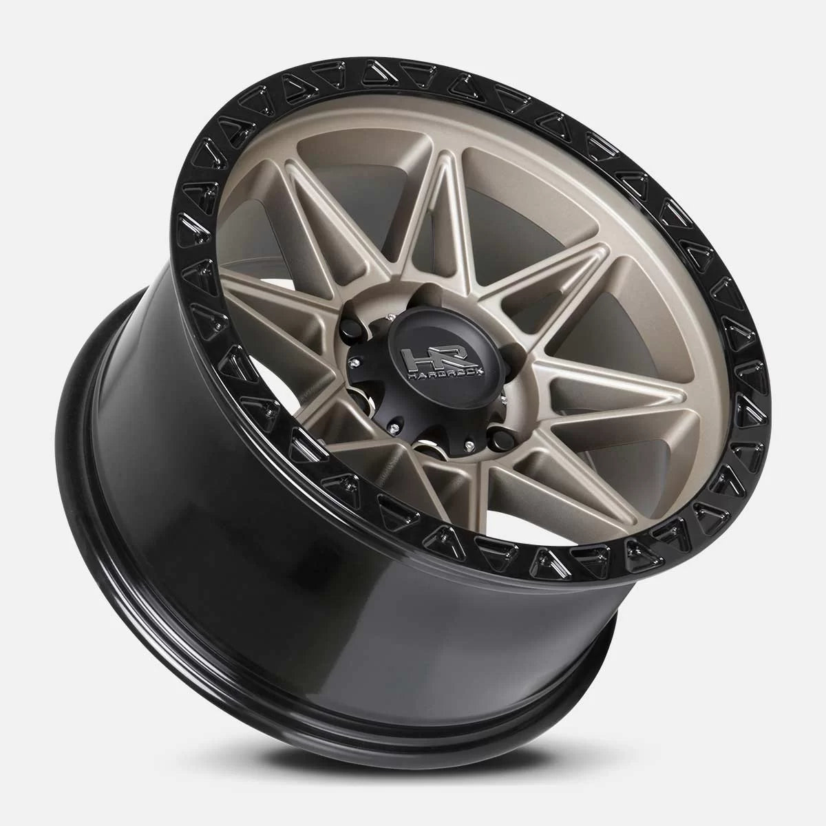 17x9 Hardrock Offroad H109 H109 Matte Bronze Wheel 6x5.5 Bolt Pattern -12mm Offset