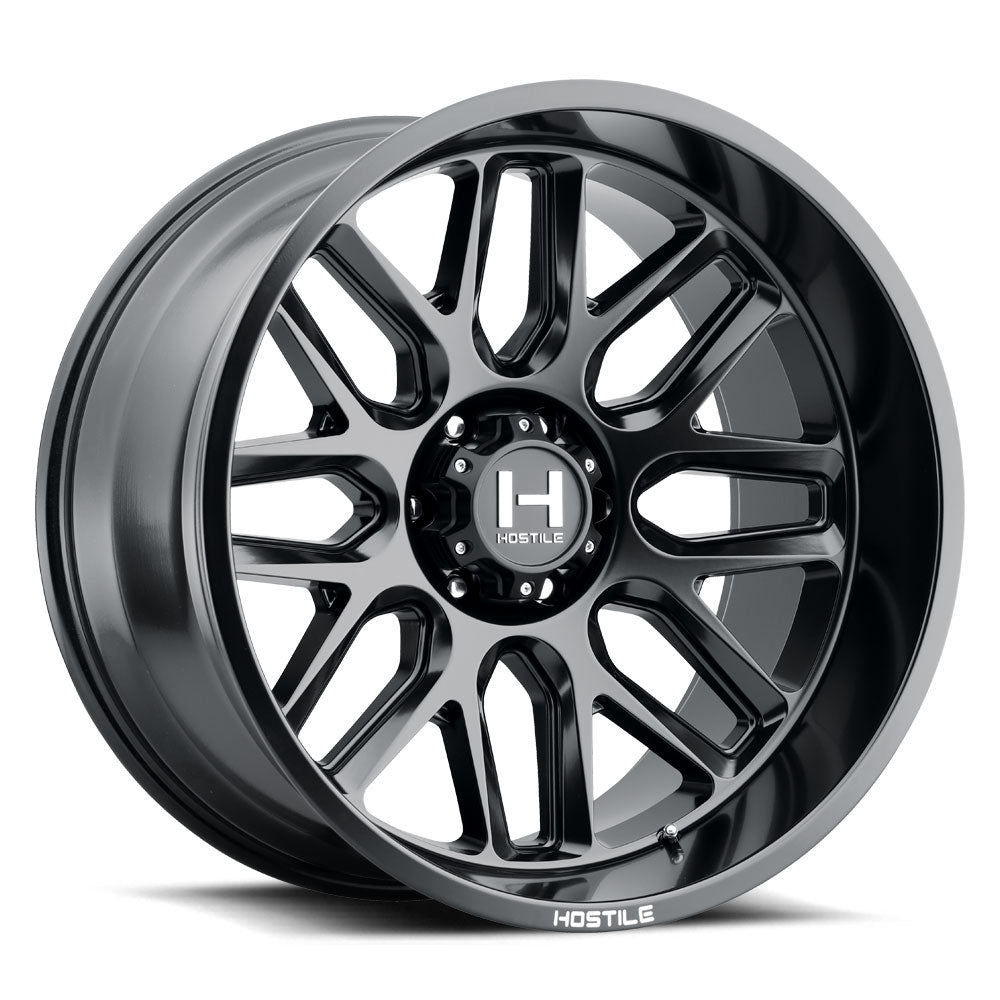 20x10 hostile wheels h120 vulcan asphalt wheel 6x5.5 bolt pattern 19mm offset