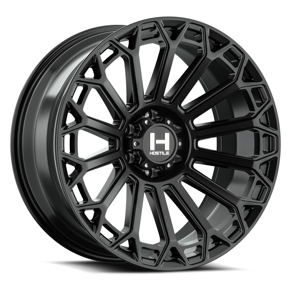 20x10 hostile wheels h142 warrior asphalt wheel 6x5.5 bolt pattern 19mm offset