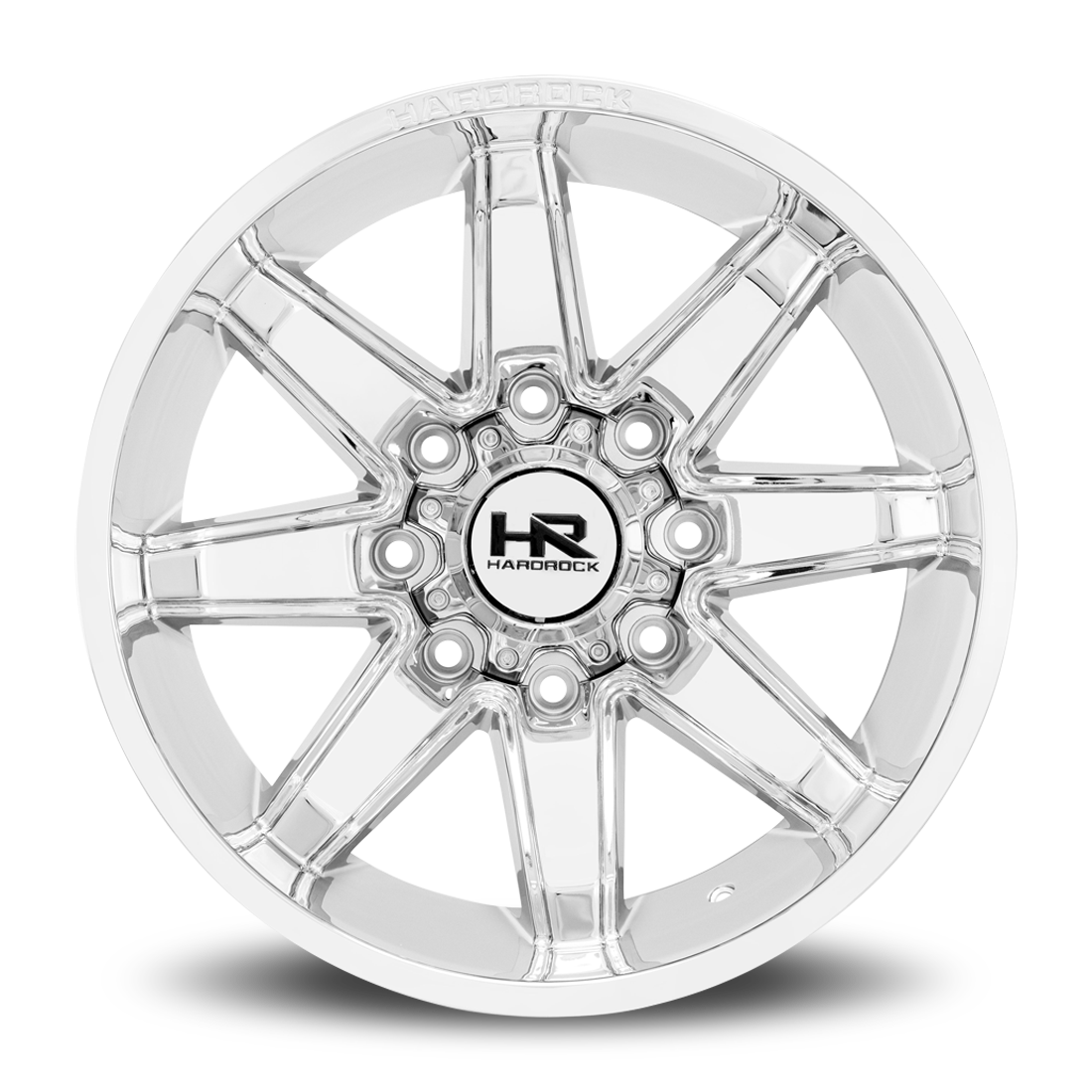 20x12 Hardrock Offroad H502 Painkiller XPosed Chrome Wheel 6x5.5 Bolt Pattern -44mm Offset