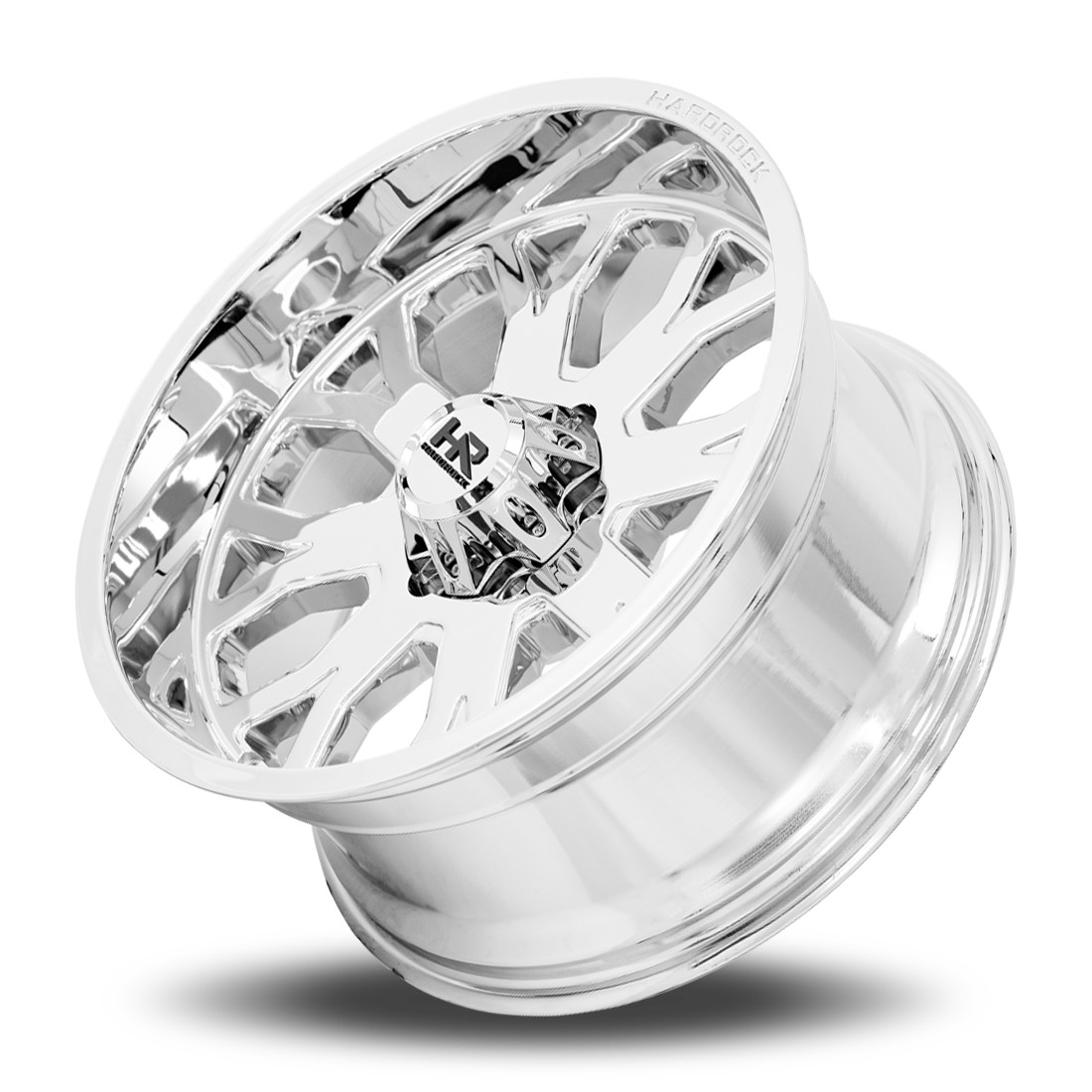 20x10 Hardrock Offroad H504 Slammer XPosed Chrome Wheel 6x5.5 Bolt Pattern -19mm Offset