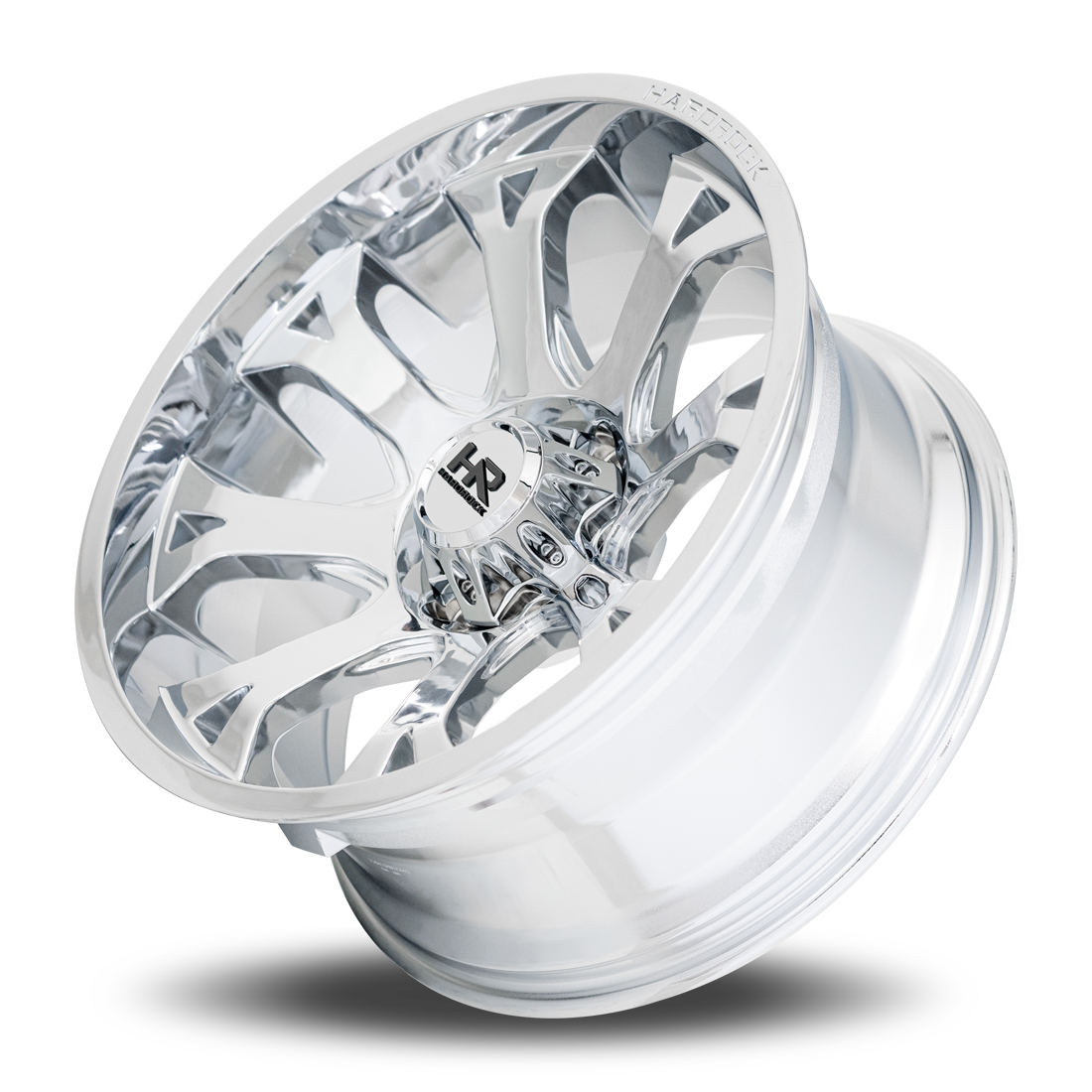 20x12 Hardrock Offroad H505 BloodShot Xposed Chrome Wheel 6x5.5 Bolt Pattern -44mm Offset