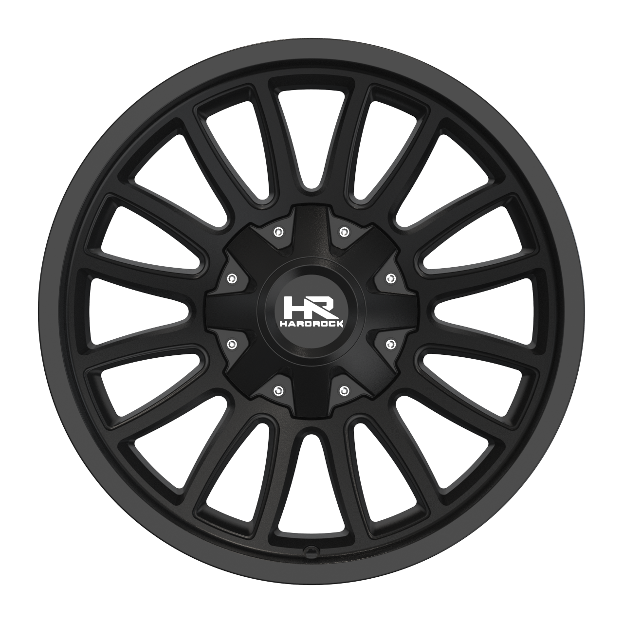 22x10 Hardrock Offroad H717 Tactical Gloss Black Wheel 6x5.5 Bolt Pattern -25mm Offset