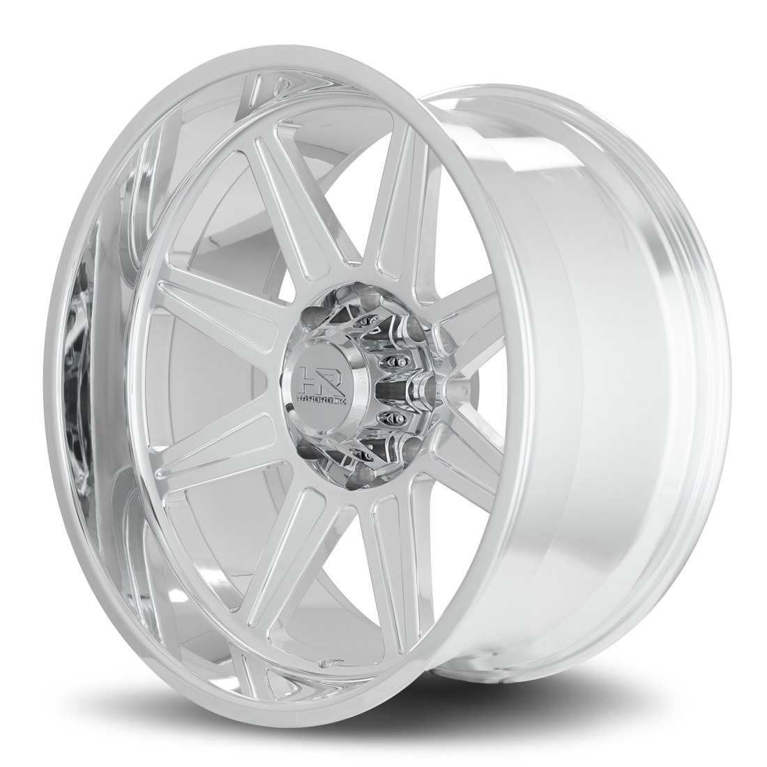 22x12 Hardrock Offroad H906 H906 Polished Wheel 6x5.5 Bolt Pattern -51mm Offset