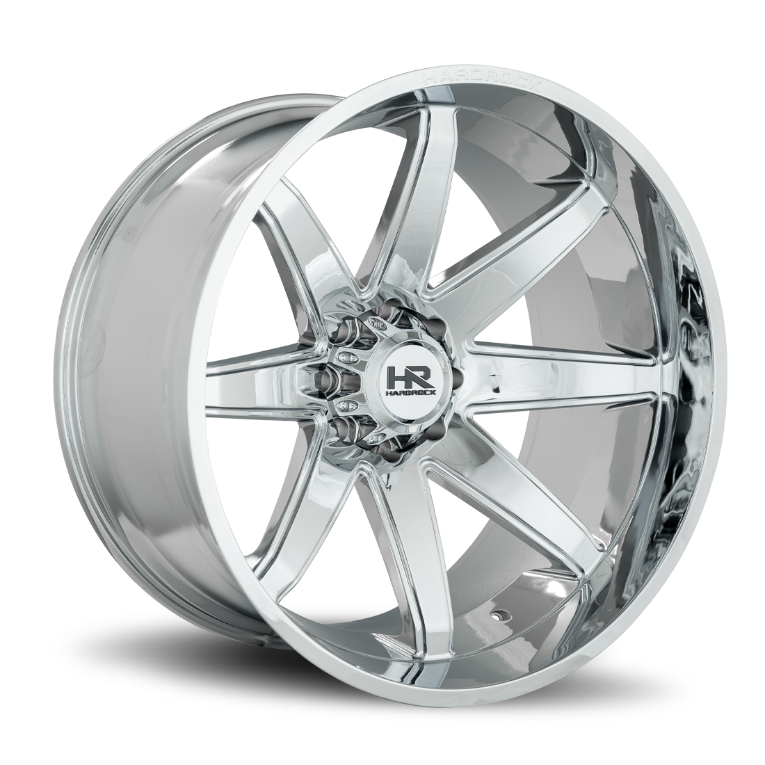 26x14 Hardrock Offroad H502 Painkiller XPosed Chrome Wheel 6x5.5 Bolt Pattern -76mm Offset