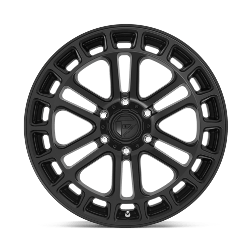 20x9 fuel off-road d718 heater matte black wheel 6x5.5 bolt pattern 1mm offset