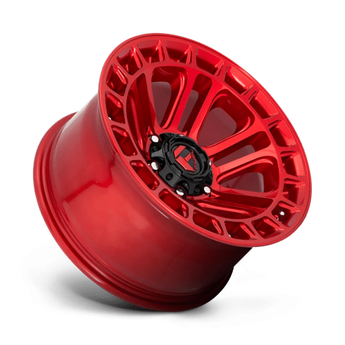 20x10 fuel off-road d719 heater candy red machined wheel 6x5.5 bolt pattern 18mm offset