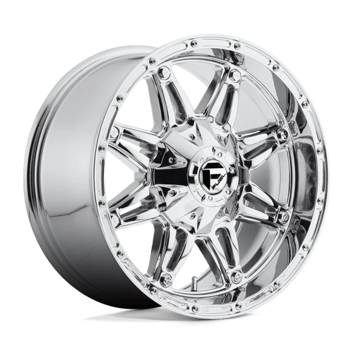 17x9 fuel off-road d530 hostage chrome plated wheel 6x5.5 bolt pattern 12mm offset